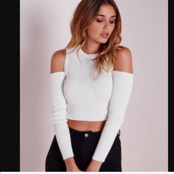 Brand New Crop Sweater Top❤️ - Picture 2 of 3